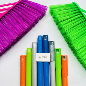 Bulk Wholesale PVC-Coated Wooden <b>Broom</b> <b>Handles</b> GMEX Durable All-Season Vietnam Product - Product Image 1