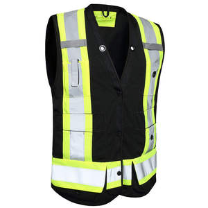 Chaleco de Seguridad de Alta Visibilidad, Reversible, Transpirable, Reflectante, con Logotipo Personalizado, Unisex, para Adultos - Product Image 2