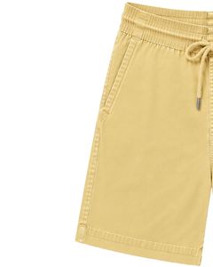 Pantalones Cortos Bermuda Casuales para Hombre, Color Caqui, Personalizados, con Cordón, Ligeros, de Mezcla de Algodón, para Playa, Verano - Product Image 3