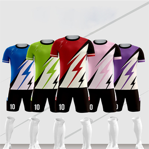 Nuevo Diseño de Conjuntos de Camisetas de Fútbol, Ropa Deportiva Sublimada para Hombre, Uniforme Personalizado para Equipo de Fútbol con Logotipo y Número - Product Image 5