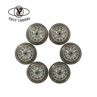 Roues de patinage en polyuréthane haute élasticité 100 mm 78A pour patins à roulettes de vitesse, entraînement et équipement de hockey sur roulettes – Roues durables en PU