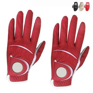 Gants de golf pour hommes en PU respirants et confortables, grande taille, colorés, avec fermeture auto-agrippante, de haute qualité, vente en gros - Product Image 4