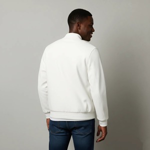 Nouvelle arrivée : veste d'hiver en laine de haute qualité pour homme, logo imprimé DTF personnalisé, devant en toile, doublure en polyester, veste varsity à vendre - Product Image 3