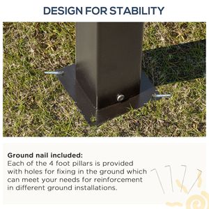 Gazebo con Toldo/Pérgola para Patio - Product Image 5