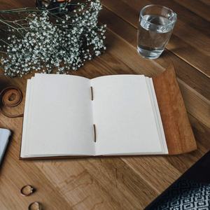 Custom Genuine Leather Tree of Life Hardcover <b>Notepad</b> Handmade White Cotton Paper Journal Notebook Vintage Gift Diary for Men - Product Image 1