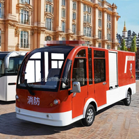 BFF Kepler Élégant Mini Bus Touristique Électrique, Camion de Pompiers, Véhicule Navette Multifonctionnel, Série de Voitures, Ambulance et Véhicule de Pompiers