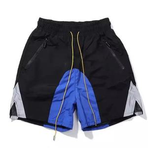 Pantalones Cortos Deportivos Personalizados al por Mayor para Hombre, de Nailon de Secado Rápido, con Bloques de Color, para Entrenamiento, Running y Gimnasio - Product Image 2