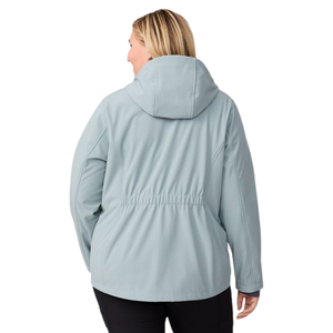 Women Softshell <b>Jacket</b> Hooded Waterproof Outdoor Windbreaker Full Zip Lightweight Hiking Coat Women Softshell <b>Jacket</b> Hooded - Product Image 3