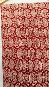 Vestido de Algodón 100% Ligero, Transpirable y Ecológico con Estampado Floral Rojo Hecho a Mano para Mujer y Niña, Éxito de Ventas 2026 - Product Image 3