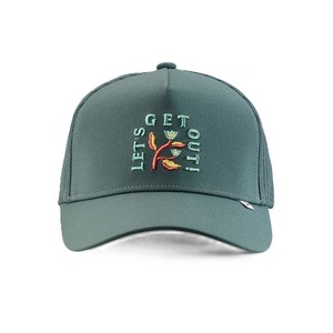 Gorra trucker de malla con diseño personalizado y bordado frontal, ajustable, de 6 paneles, informal, para adultos, unisex, para primavera y verano. - Product Image 6