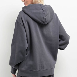 Sudadera con Capucha Premium de Manga Larga con Pedrería, Estilo Urbano, Logotipo Personalizado Impreso, 100% Algodón Felpa, Transpirable, Estilo Vintage - Product Image 2