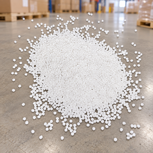 Ofertas Destacadas: Granulado de Carbonato de Calcio de 25 kg, Pellets Regulares, Blanco Natural, Materia Prima Plástica para Soplado de Películas - Product Image 1