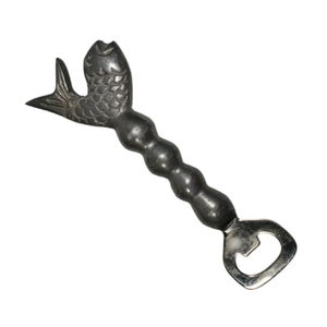 Abridor de Botellas de Metal con Diseño de Pez Estilo Vintage, Duradero, de Latón Puro, Levantador de Tapas de Cerveza, Herramienta de Bar Náutica Única, Accesorios de Cocina - Product Image 1