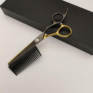 Ciseaux à cils professionnels Ovexa Surgical 10 mm, ciseaux de barbier, pointe lisse, prise en main parfaite, acier inoxydable durable, expédition immédiate, salon - Product Image 4