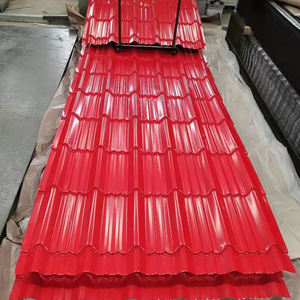 แผ่นเหล็กลูกฟูกเคลือบสังกะสีสีเคลือบสีตามสั่ง ขนาดพิเศษ สำหรับหลังคา - Product Image 4