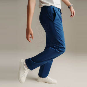 Colección de Ropa Urbana de Alta Calidad para Hombre, Pantalones Chino Modernos de Corte Ajustado, Tela Transpirable, Perfectos para Atuendos Casuales - Product Image 3