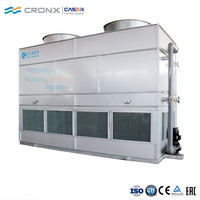 Condenseur évaporatif économique à haute efficacité, évaporateur de condensat d'ammoniac et de fréon pour les industries chimiques et pétrochimiques