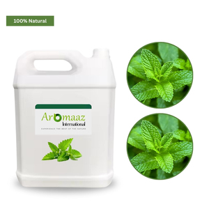 น้ำยาเปปเปอร์มินท์ไฮโดรซอลจากใบแห้งของ aromaaz ทำจากไอน้ำบริสุทธิ์100% ธรรมชาติสำหรับดูแลผิว - Product Image 1