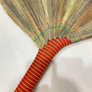 Eco2go Vietnam Modern Natural Grass Broom Wooden Handle | Portable Eco-Friendly Multi-Functional Floor Outdoor Cleaning Broom - Product Image 3