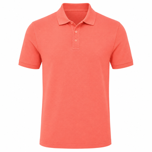 Polo homme décontracté en tissu piqué, coupe slim, logo brodé personnalisé, streetwear, confortable. - Product Image 4