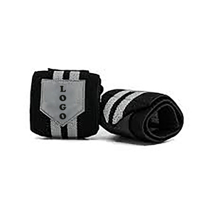 Support de poignet réglable avec fermeture auto-agrippante pour la musculation, l'entraînement en salle de sport, l'entraînement de force, unisexe, antidérapant, gris. - Product Image 4