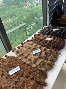 Extensions de cheveux vierges à 100% du Vietnam, marque NASA HAIR VIETNAM, en vrac, à fixer par ruban, cheveux humains, sans produits chimiques, longueur personnalisée, logo personnalisé, pour le marché mondial - Product Image 4