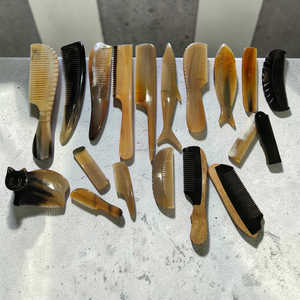 หวีทำมือจากเขาควายและวัวแท้ คุณภาพพรีเมียม หรูหรา ราคาขายส่ง - Product Image 5