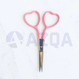 Tijeras de Bordado Profesionales de Acero Inoxidable con Mango en Forma de Corazón para Costura, Manualidades y Corte de Hilo - Product Image 6