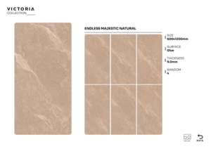 Azulejos de porcelana modernos con superficie adhesiva, tamaño 600x1200, azulejos grandes para pisos y paredes, para proyectos de villas, apartamentos y hoteles. - Product Image 3