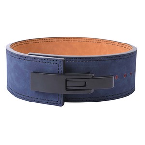 เข็มขัดยกน้ำหนักแบบหนาพิเศษสำหรับผู้ชายและผู้หญิง เหมาะสำหรับการฝึกซ้อมในยิมและการออกกำลังกาย เข็มขัดยกน้ำหนักหนังแท้คุณภาพพรีเมียม OEM พร้อมตัวล็อคแบบคันโยก - Product Image 6