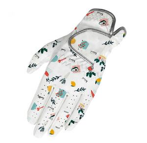 Guante de Golf Personalizado con Logotipo Hunter Sports para Hombre, de Cuero Genuino Cabretta, Antideslizante, de Secado Rápido, Suave y Transpirable - Product Image 2