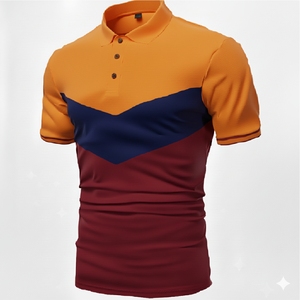 Men’s <b>Classic</b> Polo Shirt Short Sleeve Casual Cotton Summer Fashion Slim Fit Comfortable Everyday Wear Shirt - Product Image 6