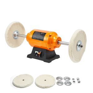 Lucidatrice da banco a doppia velocità da 1/2 HP, 8 pollici, 1725/3450 RPM, 220V, 2 coture incluse - Product Image 1