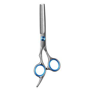 Tijeras para Adelgazar el Cabello, Acero Inoxidable, 30 Dientes, Hoja Afilada, para Diestros, Mango Largo, Uso Profesional - Product Image 3