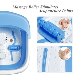 Bain de pieds motorisé avec fonction de massage, lumière rouge et chaleur - Product Image 5