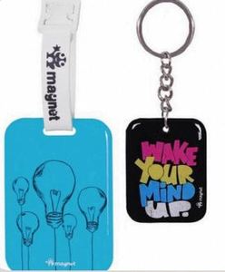 Custom Epoxy Acrylic Keychain Waterproof Fireproof Lightweight Cartoon Photo <b>Key</b> <b>Ring</b> <b>Bag</b> Tag COMBOS - Product Image 4