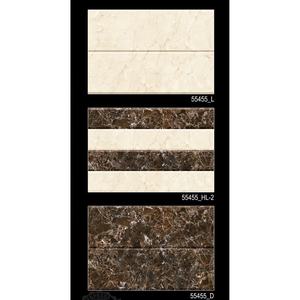 Azulejos de Pared Modernos de Cerámica Esmaltada Brillante Antideslizante de 300x450 mm para Pasillos, Baños, Cocinas y Uso en Exteriores, Diseño Digital de Mármol Negro y Granito - Product Image 5