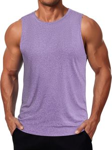 Camiseta sin Mangas de Alta Calidad para Hombre, Transpirable, Mezcla de Algodón, Camiseta Deportiva, Chaleco de Entrenamiento Atlético, Ropa Casual de Verano - Product Image 2