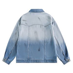 Fabricante de Chaquetas Vaqueras Personalizadas al Por Mayor, Chaquetas Vaqueras de Diseño, Ropa de Mujer, Chaqueta Vaquera de Alta Calidad para Mujer - Product Image 2