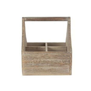 Support à ustensiles de cuisine en bois au design moderne et tendance, idéal pour organiser les outils de cuisson, finition lisse, porte-cuillères en bois - Product Image 3