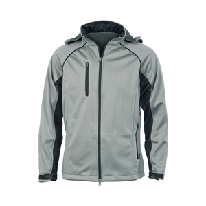 Veste imperméable à capuche pour homme, à blocs de couleur, fermeture éclair sur le devant, pour la randonnée en automne - Product Image 6