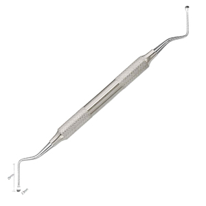 Instrumentos Bone Bridge: Scaler Dental de Acero Inoxidable con Certificación CE ISO, Fuente de Alimentación Manual, Mango Hueco de 10mm, Reutilizable, Clase I - Product Image 1