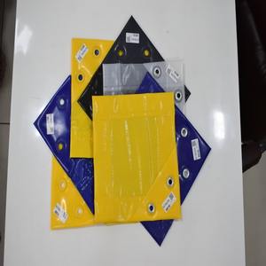 ผ้าใบกันน้ำโพลีครอสความแข็งแรงสูง ทนทานต่อรังสียูวี เสริมแรงด้วยพลาสติก PE สำหรับงานคลุมกลางแจ้ง - Product Image 4