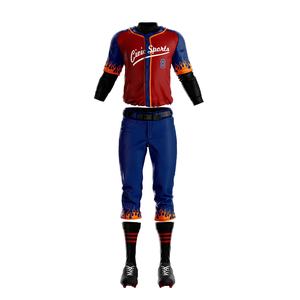 Offre spéciale Ensemble de maillots de baseball et softball personnalisés Vêtements pour hommes Uniformes de sublimation doux et confortables comprenant un pantalon 2 pièces - Product Image 6