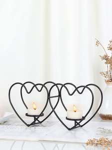 Multi Purpose Metal Candle Holder Decorative Piece For Living Room Bedroom Wedding And Restaurant Decoration - Product Image 4