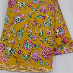 Tela de Seda Dola de Lujo Premium con Bordado Intrincado de Lentejuelas en Toda la Superficie, Tela de Seda Dola de Lujo Premium - Product Image 6