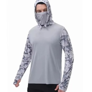 Faible MOQ, Léger, UPF 50, Sublimé, 100% Polyester, Entièrement Personnalisable, Imperméable, Anti-bactérien, Séchage Rapide, Respirant, Pêche - Product Image 3