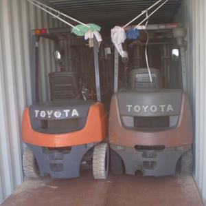 Chariot élévateur japonais d'occasion 1,5t à 3,0t essence diesel électrique UF-77 1070mm pour Komatsu Nissan TCM Mitsubishi à mât bi-étages - Product Image 6