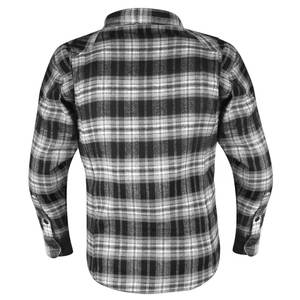 Camisa de Motociclista de Franela Extra Suave a Cuadros, Elegante para Todas las Temporadas, Ropa de Carreras de Motos y Autos, Poliéster/Algodón, Impermeable y Resistente al Viento - Product Image 4