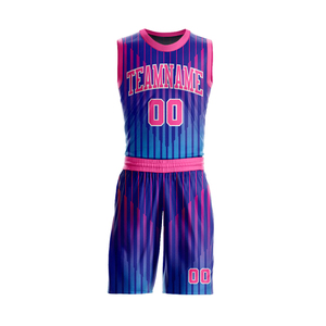 ชุดบาสเก็ตบอลแบบ sublimated พิมพ์ลายตามสั่ง TRENDION APPARELS สำหรับทีมชายหญิง ระบายอากาศได้ดี ผลิตจากโพลีเอสเตอร์ 100% สำหรับผู้ใหญ่ รับผลิตแบบ OEM - Product Image 1